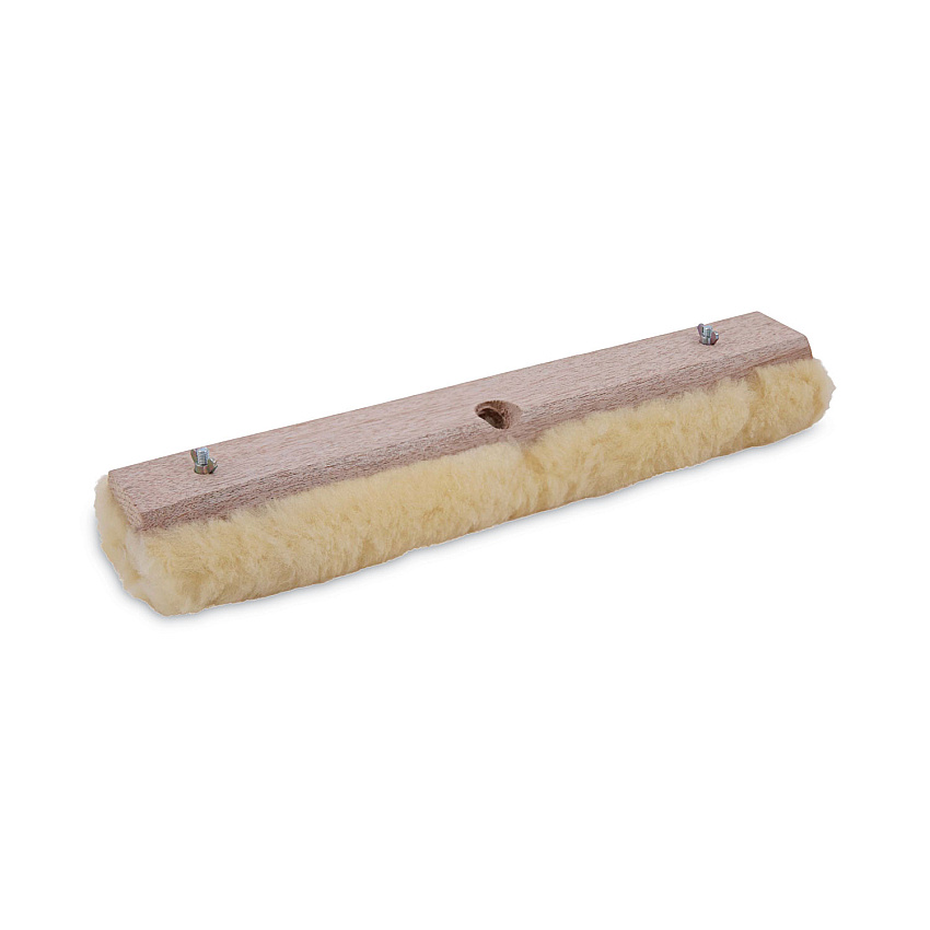 Boardwalk Mop Head, Finish Applicator, Lambswool, 14-Inch, White (BWK4414)