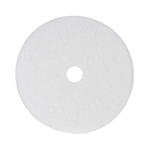 Boardwalk&reg; White 24" Floor Polishing Pads, 5 Pads (BWK4024WHI)