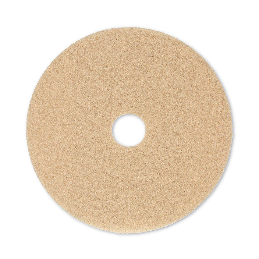 Boardwalk&reg; Ultra High-Speed 20" Floor Pads, Ultra Champagne, 5 Pads (BWK4020ULT)