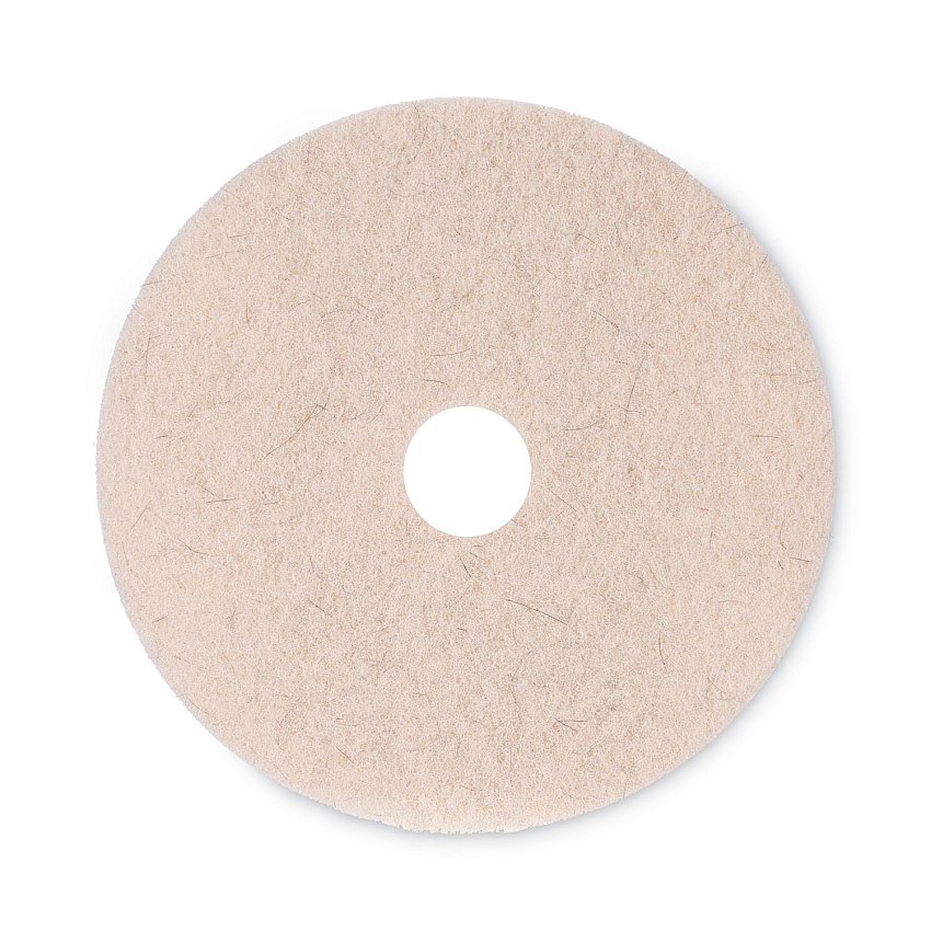 Boardwalk&reg; Extra High-Speed Natural Hair Floor Pads, 20" dia, 5 Pads (BWK4020NHE)