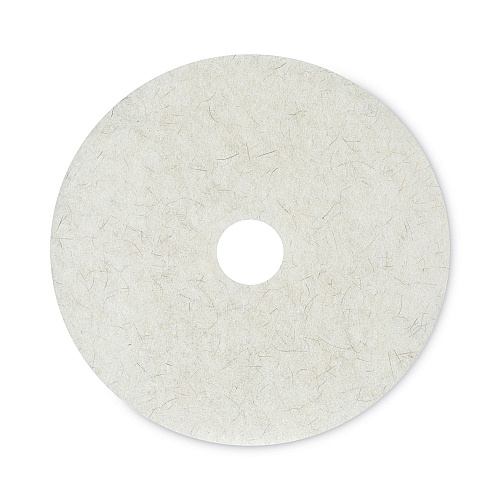 Boardwalk&reg; High-Speed 20" Floor Pads, Nat. Hair/Polyester, 5/Ctn (BWK4020NAT)