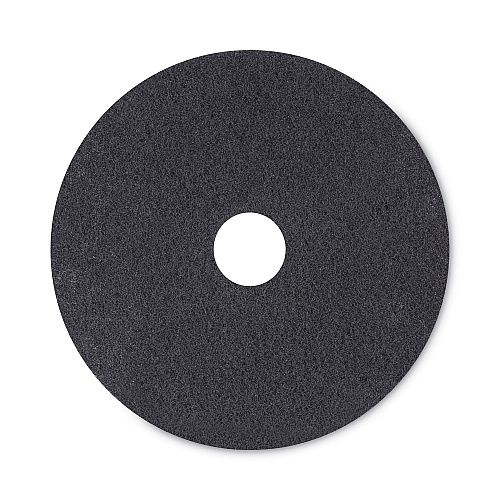 Boardwalk&reg; 20" Standard Floor Pads, High-Performance, Black, 5 Pads (BWK4020HIP)