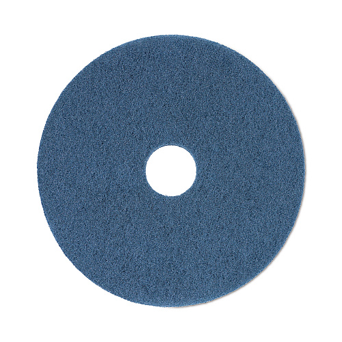 Boardwalk&reg; Blue 20" Standard Floor Scrubbing Pads, 5 Pads (BWK4020BLU)