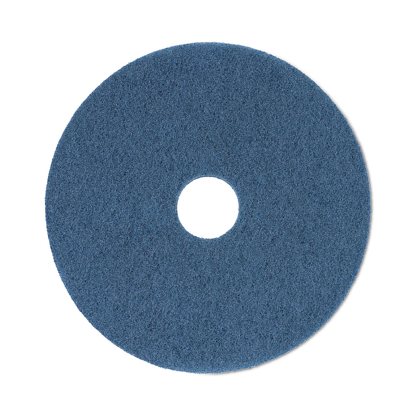 Boardwalk&reg; Blue 20" Standard Floor Scrubbing Pads, 5 Pads (BWK4020BLU)