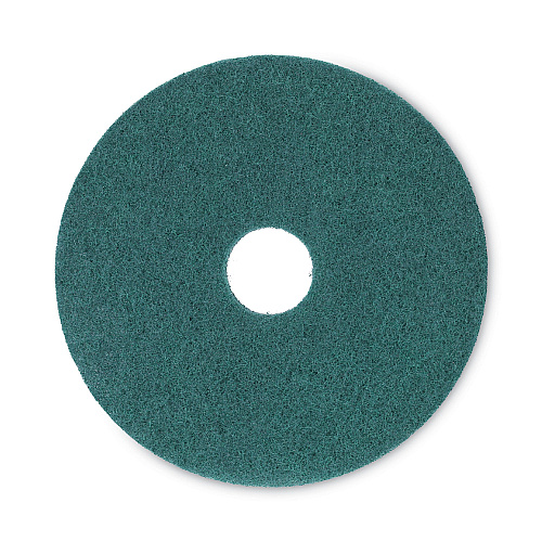 Boardwalk&reg; Green 16" Floor Scrubbing Pads, 5 Pads (BWK4016GRE)
