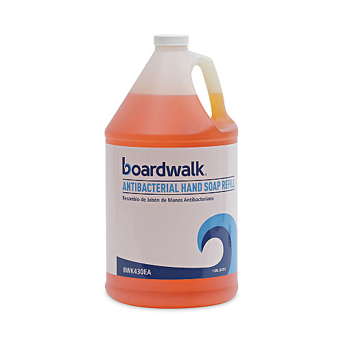 Boardwalk&reg; Antibacterial Liquid Soap, Clean Scent, 1 gal Bottle (BWK430EA)