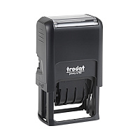 Trodat Printy Economy Date Stamp, Self-Inking, 1.63