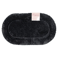 Elegance Oval Bath Rug - 20x24 - Grey - 1 Each (P-ELEOV-2024-GY)