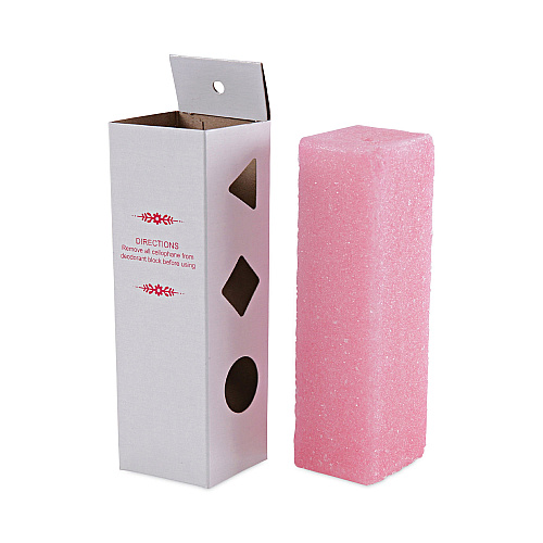 Boardwalk&reg; Deodorizing Para Wall Blocks, 24oz, Pink, Cherry, 6/Box (BWKW24)