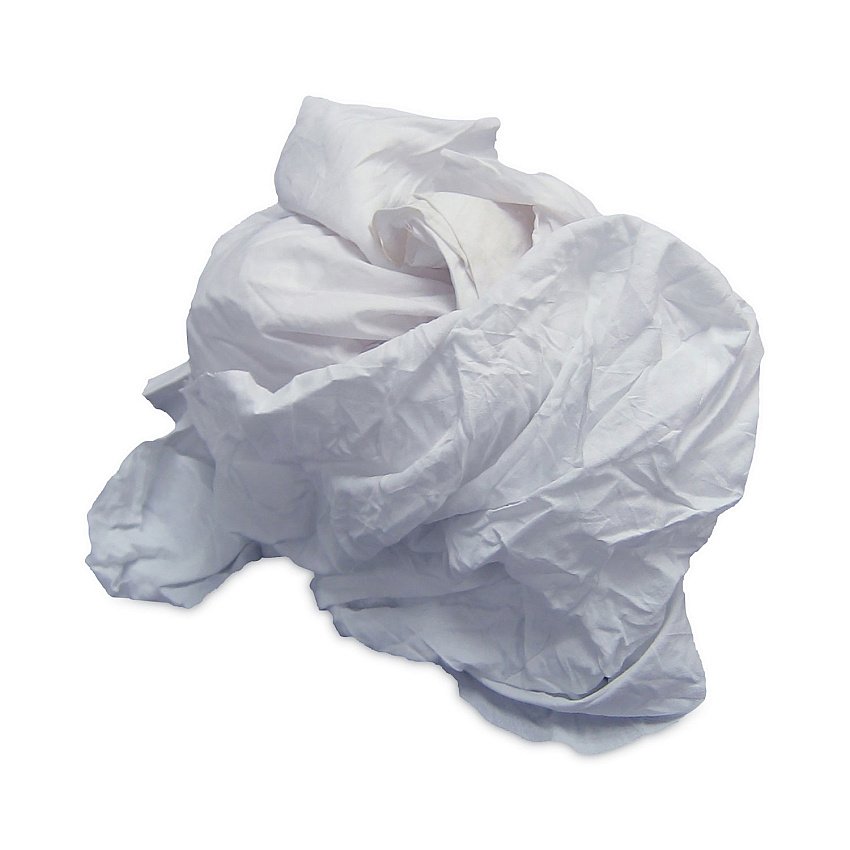 HOSPECO Reclaimed White Sheeting, 50 lb/Carton (35550)