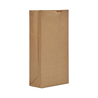 Grocery Bag, 13.75" X 8.5" X 24", Kraft, 500/bundle