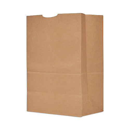 AJM Grocery Bag, 19.5" x 12" x 17", Brown, 400/Bundle (SK1680)