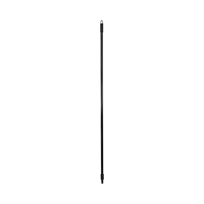 Boardwalk&reg; Fiberglass Broom Handle, Nylon Plastic Threaded End, Black (BWK636)
