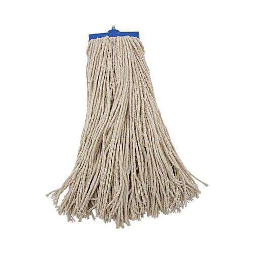 Boardwalk&reg; Mop Head, Lie-Flat Head, Cotton, 20 oz, 12 Mop Heads (BWK720C)