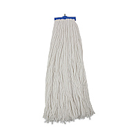 Boardwalk Mop Head, Economical Lie-Flat Head, Rayon Fiber, 32-Oz., White, 12/Carton (BWK732R)