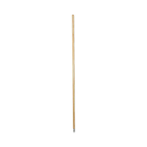 Boardwalk&reg; Lie-Flat Screw-In 60" Wood Mop Handle ,1 1/8" dia., Natural (BWK834)
