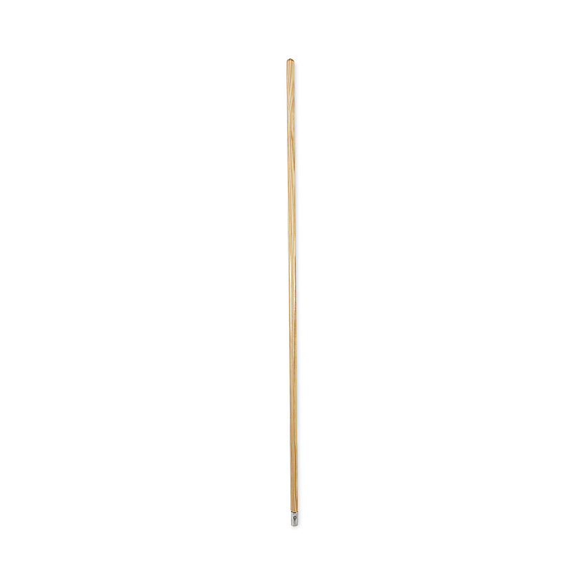 Boardwalk&reg; Lie-Flat Screw-In 60" Wood Mop Handle ,1 1/8" dia., Natural (BWK834)