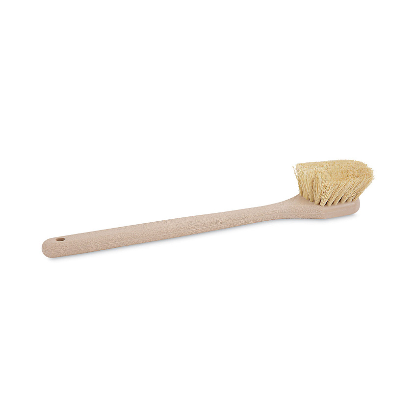 Boardwalk&reg; Tampico Bristle Utility Brush, Plastic, 20", Tan Handle (BWK4220)