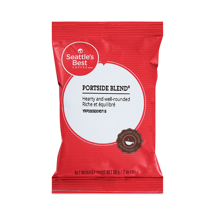 Seattle's Best Premeasured Coffee Packs, Portside Blend, 2.1 oz Packet, 72/Carton (11008558CT)