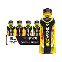 BodyArmor SuperDrink Sports Drink, Tropical Punch, 16 oz Bottle, 12/Pack (10000814)