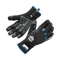 ergodyne ProFlex 818WP Thermal WP Gloves with Tena-Grip, Black, 2X-Large, Pair (17386)