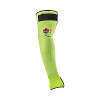 ergodyne ProFlex 7941-PR CR Protective Arm Sleeve, 18", Lime, 144 Pairs/Carton (17947)