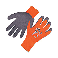 ergodyne ProFlex 7401 Coated Lightweight Winter Gloves, Orange, Large, 144 Pairs (17894)