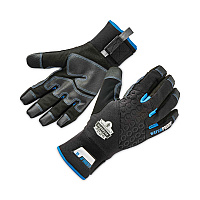 ergodyne ProFlex 818WP Thermal WP Gloves with Tena-Grip, Black, Large, Pair (17384)