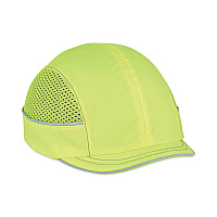 ergodyne Skullerz 8950 Bump Cap Hat, Micro Brim, Lime (23331)