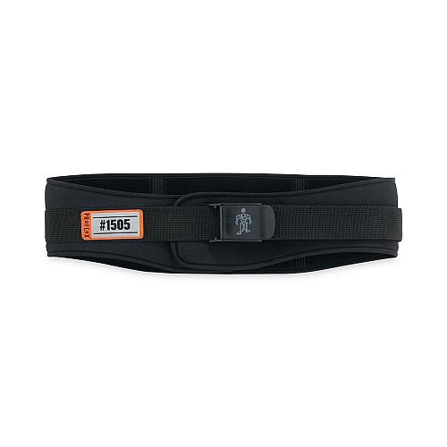 ergodyne ProFlex 1505 Low-Profile Weight Lifters Back Support Belt, X-Large, 38" to 42" Waist, Black (11494)