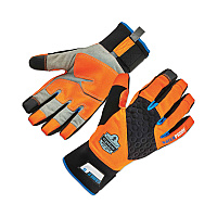 ergodyne ProFlex 818WP Thermal WP Gloves with Tena-Grip, Orange, X-Large, Pair (17395)