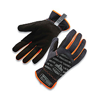 ergodyne ProFlex 815 QuickCuff Mechanics Gloves, Black, Small, Pair (17202)