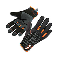 ergodyne ProFlex 810 Reinforced Utility Gloves, Black, Large Pair (17224)