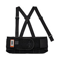 ergodyne ProFlex 1625 Elastic Back Support Brace, Large, 34" to 38" Waist, Black (11114)