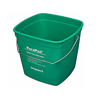 Impact Purapail 6 Qt Utility Bucket, Green For Cleaning Solutions, Haccp-compliant Cleaning Pail With Clear Labeling, Cross-contamination Risk Reduction, Comfortable Handle, Case Of 12 (5506-14C)