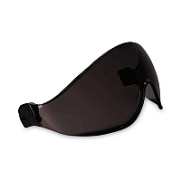 ergodyne Skullerz 8991 Safety Helmet Visor, Polycarbonate, 6 x 12 x 4, Smoke (60209)