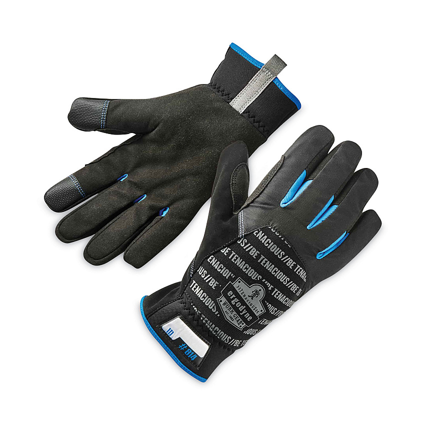 ergodyne ProFlex 814 Thermal Utility Gloves, Black, 2X-Large, Pair (17336)