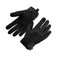ergodyne ProFlex 812BLK High-Dexterity Black Tactical Gloves, Black, Small, Pair (17572)