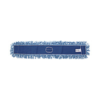 Boardwalk&reg; Dust Mop Head, Cotton/Synthetic Blend, 45 x 5, Blue(BWK1148)