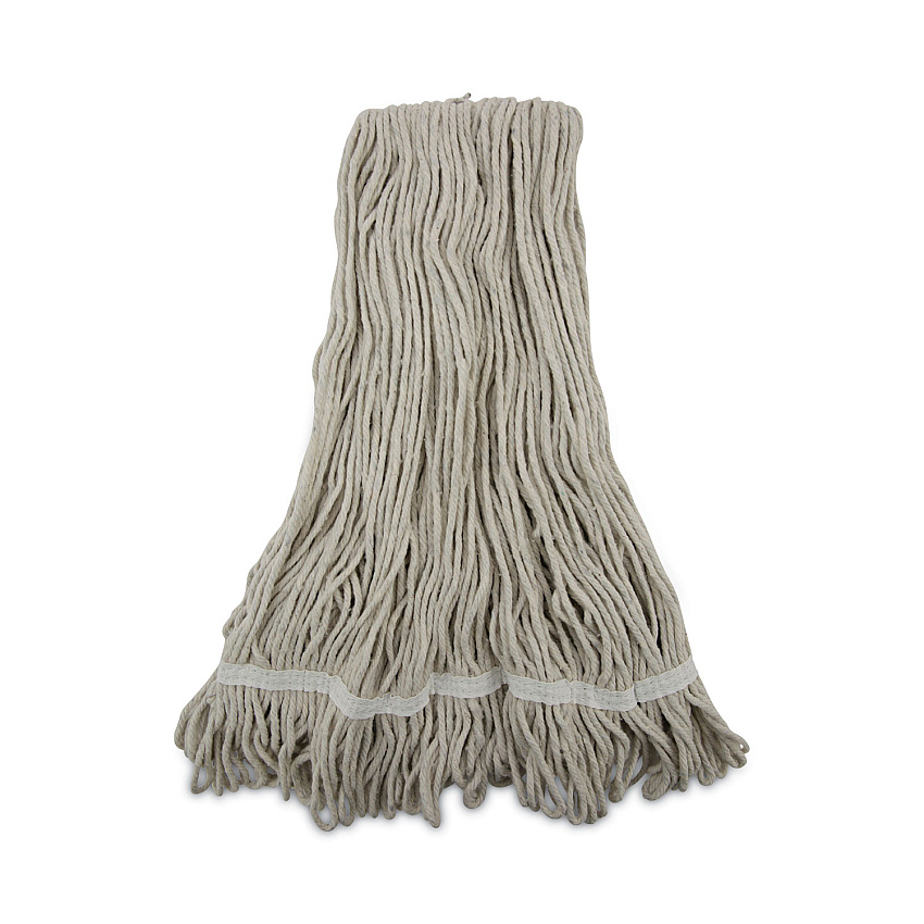 Boardwalk&reg; Pro Loop Web/Tailband Wet Mop Head, Cotton, 12/Carton (BWK4024CCT)