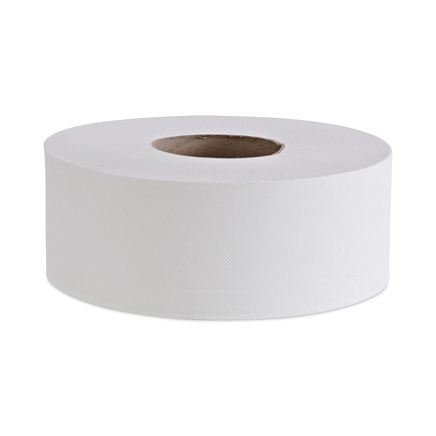 Boardwalk&reg; Jumbo Jr. Toilet Paper Rolls, 2-Ply, 1000-ft., 12 Rolls (BWK410323)