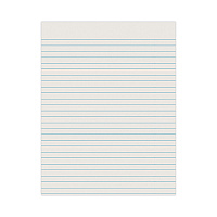 Pacon Ruled Newsprint Paper, 3/8