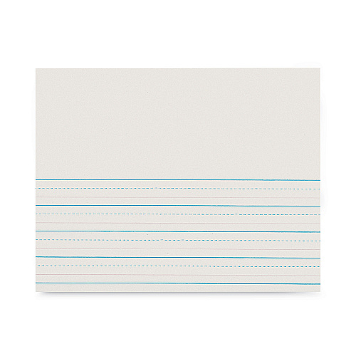 Pacon Multi-Program Picture Story Paper, 30 lb Bond Weight, 5/8" Long Rule, One-Sided, 8.5 x 11, 500/Pack (2691)