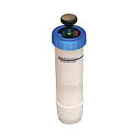 Pace 60 Solution Bottle, White/blue, 4/carton