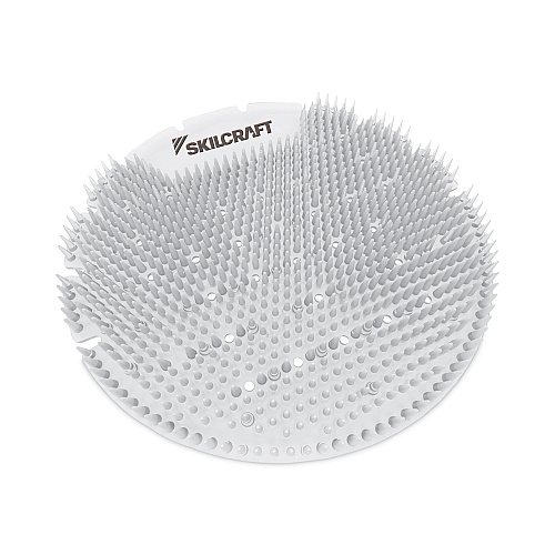AbilityOne 6840016998444, SKILCRAFT Extended Power Urinal Screen Deodorizer, Melon Mist, Clear, 6/Carton
