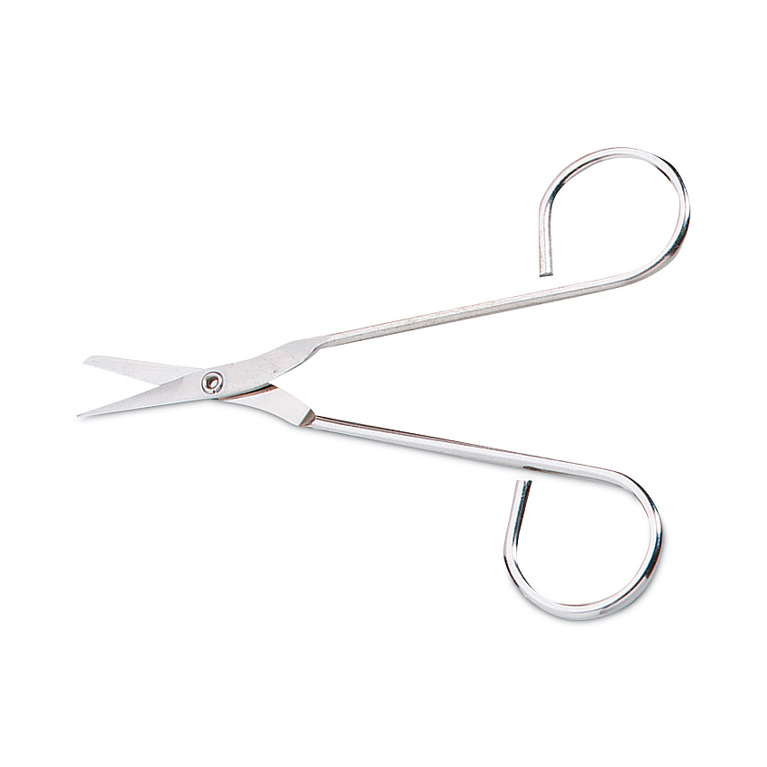 First Aid Only Scissors, 4.5" Long, Straight Nickel Handle (FAE6004)