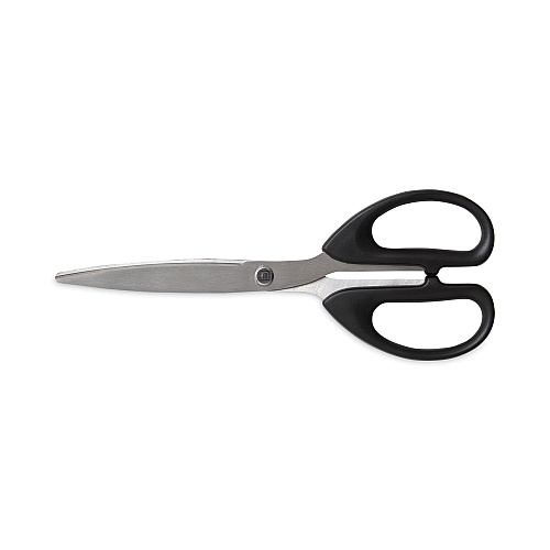 TRU RED Stainless Steel Scissors, 7" Long, 2.64" Cut Length, Straight Assorted Color Handles, 2/Pack (24380518)