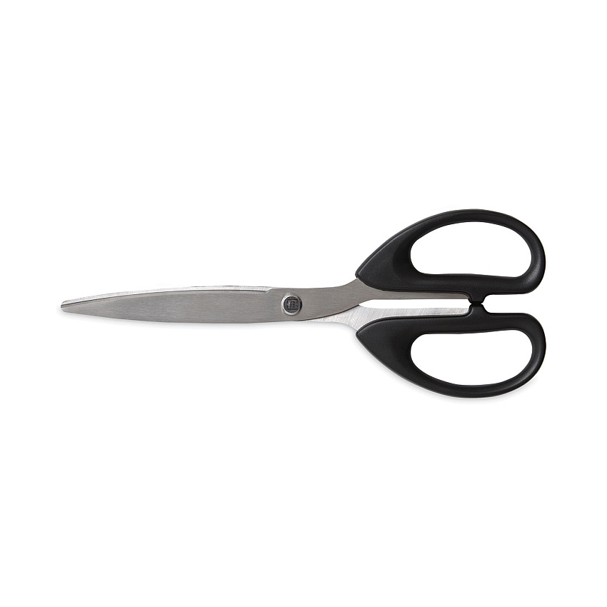 TRU RED Stainless Steel Scissors, 7" Long, 2.64" Cut Length, Straight Assorted Color Handles, 2/Pack (24380518)