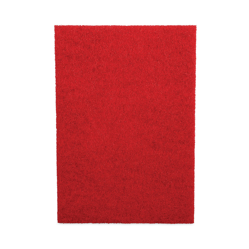 Boardwalk&reg; Buffing Floor Pads, 28 x 14, Red, 10/Carton (BWK402814RED)