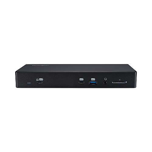 Kensington SD4850P USB-C 10 Gbps Dual Video Driverless Docking Station, Black (K34115NA)